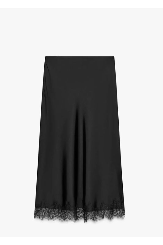 DANTELLİ SATEN ETEK