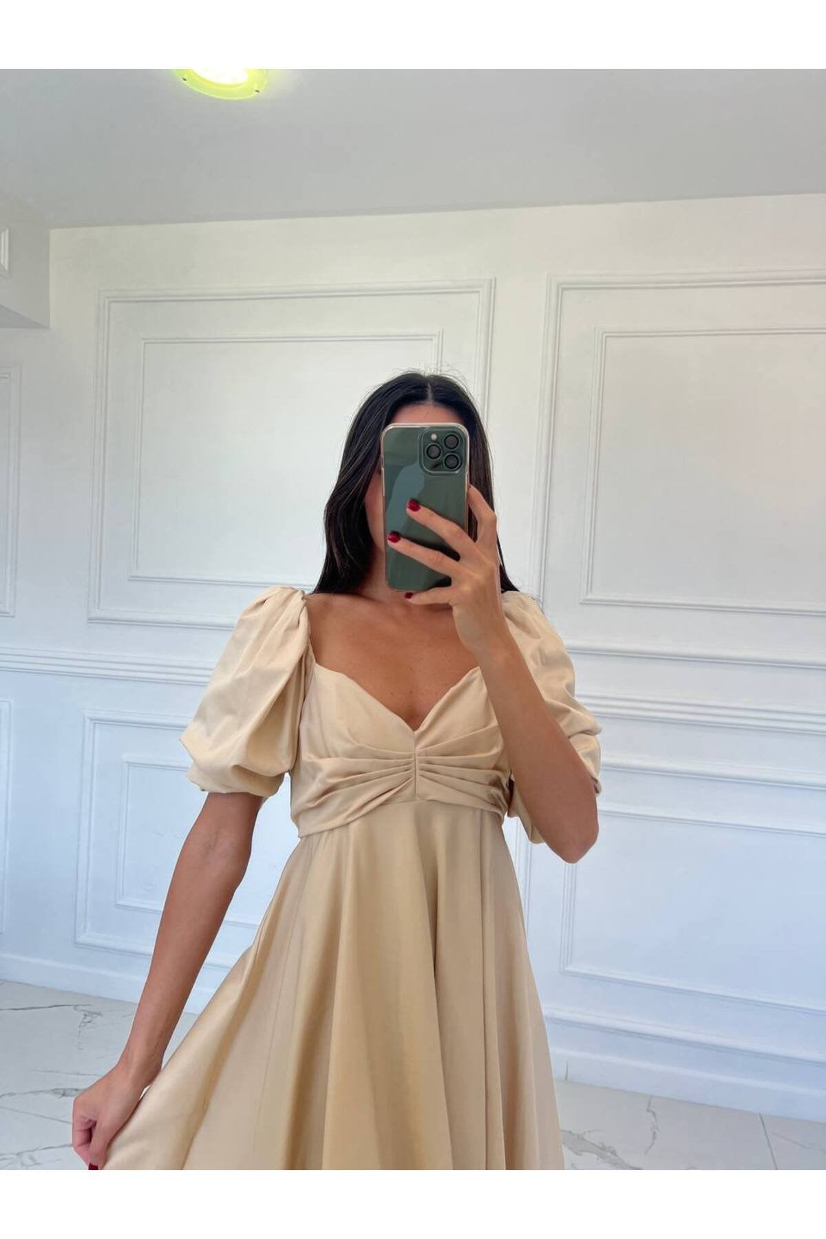 Kadın Yazlık Kloş Günlük Elbise